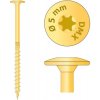 KLIMAS priemer Ø 8 mm - Skrutky / Vruty do dreva s tanierovou hlavou Dĺžka: 8x140-25ks/bal
