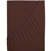 4Home jersey prestieradlo Ideál tmavohnedá, 200 x 200 cm