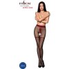 Passion - Tiopen 019 Black/Red Tights 3/4 20 Den