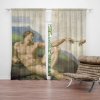 Sablio Záves Stvorenie Adama - Michelangelo Buonarroti: 2ks 140x250cm
