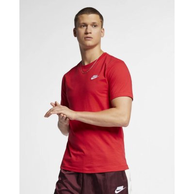 Nike tričko NSW Club Tee Red červená