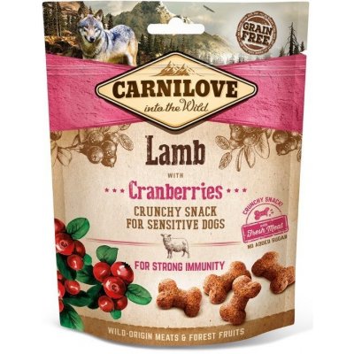 Carnilove Dog Crunchy Snack Lamb with Cranberries with fresh meat 200 g