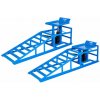 Nájazdová rampa s hydraulickým zdvihákom 2T set 2ks - červené