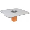 Balkónový vpust priamy TWB PVC S Typ: 50 PVC S - DN 50