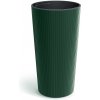 Prosperplast Kvetináč plast s vložkou Lamia Slim tmavozelený 20 cm 46597