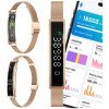 HODINKY SMARTWATCH ZLATÝ WATCH DÁMSKY ZLATÝ ROZHOVOR MENU PL SMART BAND 5G GT