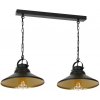 Luminex Luster na reťazi IRON 2xE27/60W/230V LU6342 + záruka 3 roky zadarmo + záruka 3 roky zadarmo