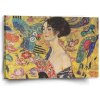 Sablio Obraz Dáma s vejárom - Gustav Klimt - 60x40 cm