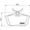Sada brzdových platničiek kotúčovej brzdy BREMBO P 54 023