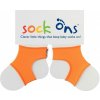 Kikko Sock Ons® elastický návlek na ponožky Bright Red Orange 6-12m