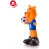 JK ANIMALS Vinylový pes – futbal 16,5 cm