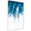 Vertikálny foto obraz akrylové sklo Modré pierka 50x100 cm