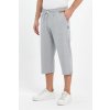 92406 Dewberry Adjustable Elastic Waist Mens Capri-GREY šedá 4XL dewberry 2465430669865