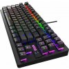 Marvo KG901, klávesnica CZ/SK, herné, modré spínače typ drôtová (USB), čierna, mechanická, podsvietenie (KG901 CZ/SK)