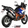 Koncovka výfuku MIVV SPEED EDGE pre KTM 1290 SUPERADVENTURE 2021-2022 titán/carbón