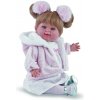 Realistická panenka Růženka ve třpytivé bundě od španělské firmy Marina & Pau (Rosie - 45 cm)
