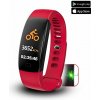 Luxria SmartWatch F64 - Športový inteligentný náramok Farba: Červená