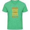 Soft-Style V Tričko Gildan - Dizajn - Great Taste for Great Moments - Heather Irish Green - L - Pánske