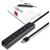 HUB AXAGON 7x USB3.0 ALU CHARGING vrátane AC adaptéra