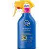 NIVEA SUN Protect & Moisture sprej na opaľovanie s hydratačným účinkom SPF 30 250 ml