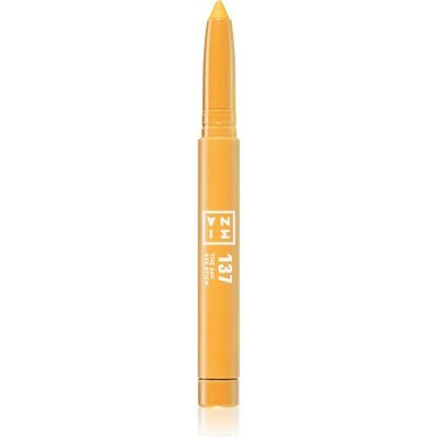 3INA The 24H Eye Stick dlhotrvajúce očné tiene v ceruzke odtieň 137 - Yellow 1,4 g