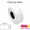 Colaply etikety pre etiketovače Farba: Biela, Rozmer: 22 x 12 mm COLA PLY