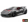 Bburago Plus Lamborghini Sesto Elemento Metallic sivá 1:24