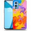 Picasee silikónový čierny obal pre OnePlus 9 - Bubbles