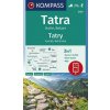 KOMPASS Wanderkarte Tatra Hohe, Belaer, Tatry, Vysoké, Belianske 1:25 000