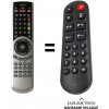 Senior Technika TV+DVD 26-601, 19-601 15.6-601 náhradný diaľkový ovládač pre seniorov