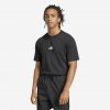 ADIDAS ADIDAS pánske bavlnené tričko na cvičenie čierne M