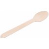 Lyžica MagicHome Woodline ECO Gastro, drevená, príborová, 160 mm, bal. 100 ks, 100% Natural