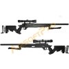Well Airsoft sniper MB05D (UPGRADE verzia) + puškohľad + dvojnožka