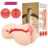 Kokos Onahole 001 XL - realistická umelá vagína masturbátor (telovej farby)