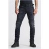 PANDO MOTO nohavice jeans KARL DEVIL AAA SF Short washed black - 34