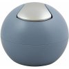 Spirella mini výklopný odpadkový kôš Bowl Matt, hmlový modrý, plast, 1 l