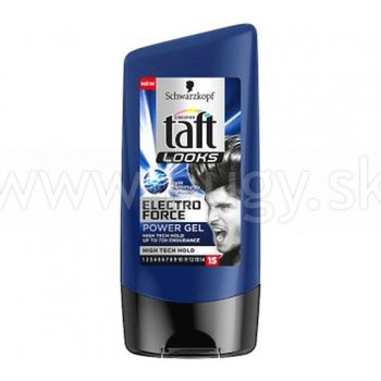 Taft Looks Electro force power gél najsilnejšia fixácia 150 ml