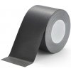 Čierna plastová vodeodolná protišmyková páska FLOMA Resilient Standard - dĺžka 18,3 m, šírka 10 cm, hrúbka 1 mm