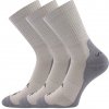 VoXX® Barefootan froté Unisex ponožky - 3 páry BM000005126300100716 svetlo šedá 43-46 (29-31)