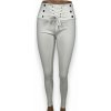 Dámske džínsy biele