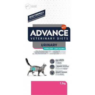 ADVANCE-VETERINARY DIETS Cat Avet Cat Sterilized Urinary Low Calorie 7,5kg