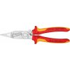 KNIPEX KNIPEX Kliešte elektroinštalačné 200mm multifunkčné Cr VDE / 1396200 Knipex