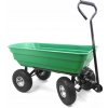 Záhradný transportný vozík vyklápač fúrik 3v1 rukoväť 75L 294 kg XXL