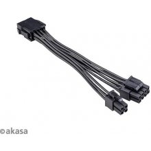 Akasa adaptér 8-Pin to 8+4-Pin Power Adapter Cable