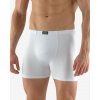 GINA Pánske bambusové boxerky s predĺženou nohavičkou | 74116P - biela, 50/52