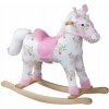 Bigjigs Toys Bigjigs dřevěný houpací kůň s květy
