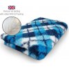DRYBED Premium Vet Bed Diamant tyrkysový 100 x 75 cm