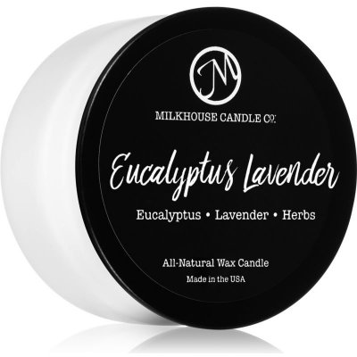 Milkhouse Candle Co. Creamery Eucalyptus Lavender vonná sviečka Sampler Tin 42 g