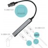 i-tec USB 3.0 Metal HUB 1x USB 3.0 + 3x USB 2.0 U3HUBMETALMINI4
