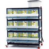 CIMUKA BYK-03-3K - Klietka pre prepelice 98x62x132 cm